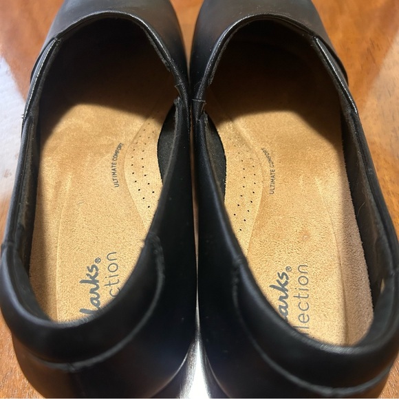 Clarks Women's Juliet Palm-Praline Dress Loafer Black Leather US 11 NWOB RET $95 - Picture 5 of 11